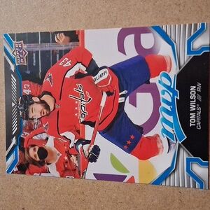 Wilson Upper Deck MVP Hockey Cards + Sticker